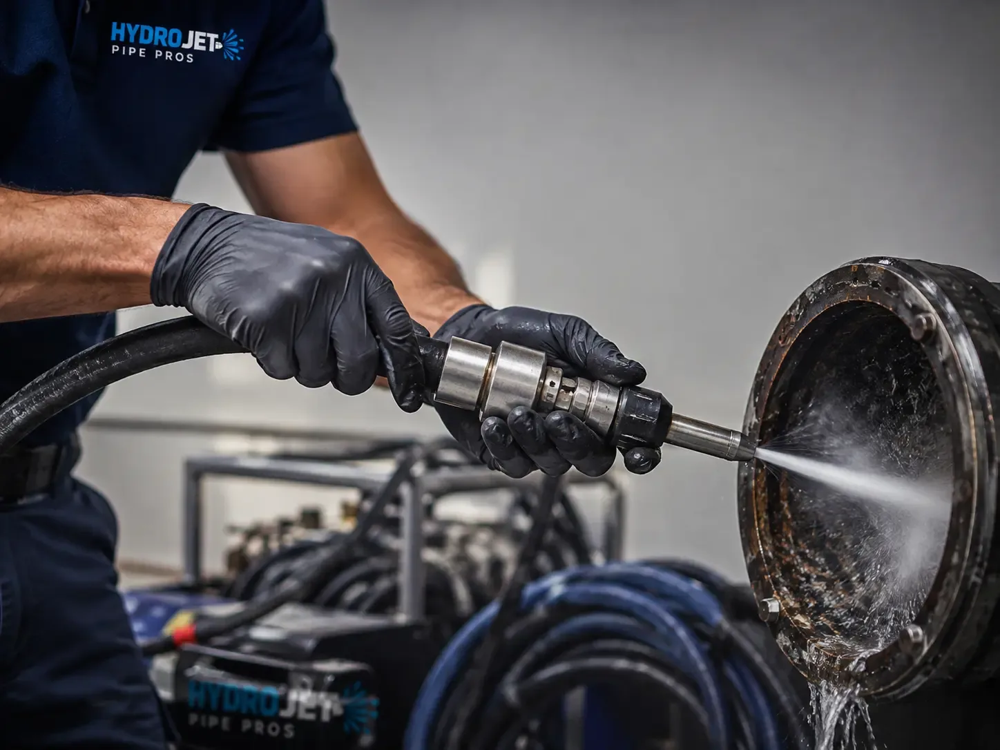 Hydro Jet Pipe Descaling in Mather, CA